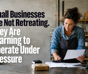 Small Businesses Are Not Retreating. They Are Learning to Operate Under Pressure