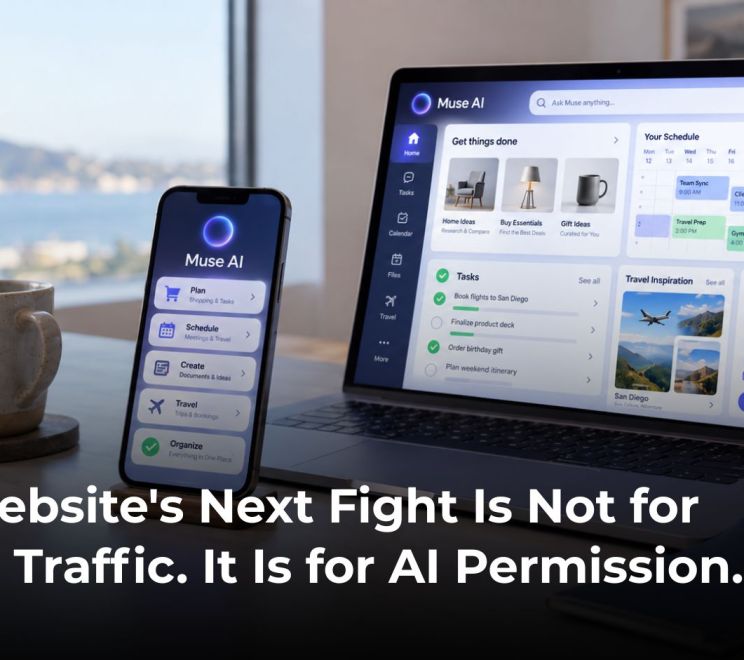 Your Website's Next Fight Is Not for Human Traffic. It Is for AI Permission.