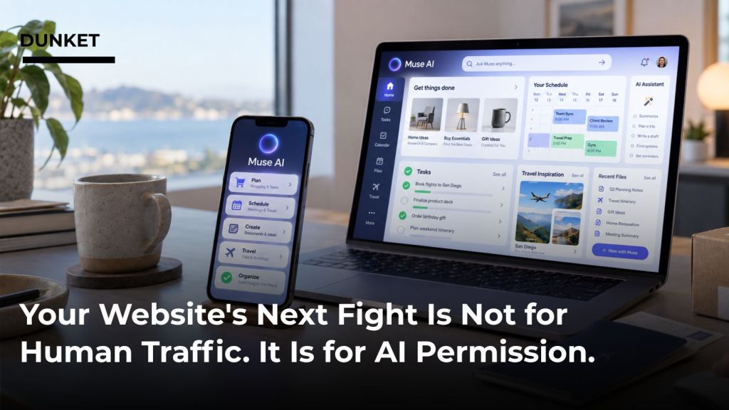 Your Website's Next Fight Is Not for Human Traffic. It Is for AI Permission.
