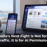 Your Website's Next Fight Is Not for Human Traffic. It Is for AI Permission.